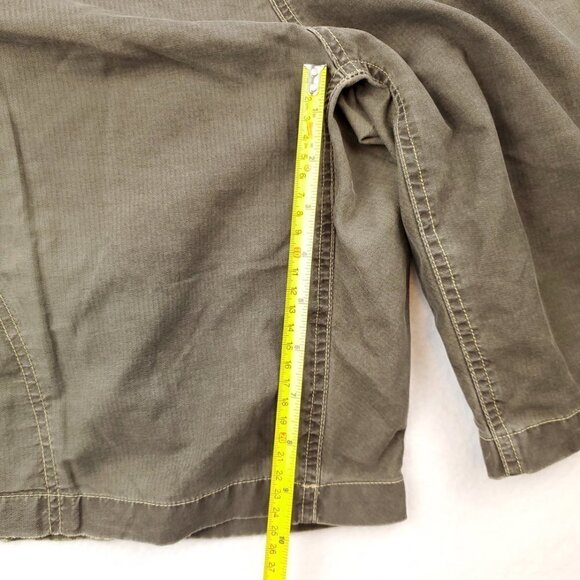 Kuhl Quick Dry Outdoor Hiking Cargo Shorts Snap Zippered Men "38" Real Waist 40 - Picture 7 of 12